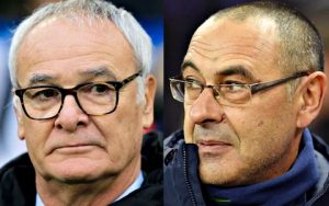 Claudio Ranieri e Maurizio Sarri