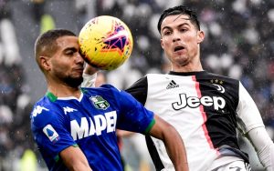 juve sassuolo ronaldo