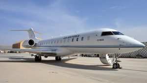 E-11A BACN aircraft at Kandahar Airfield, Afghanistan