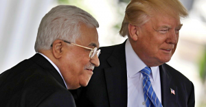 Abu Mazen e Donald Trump