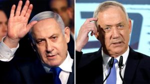 Benjamin Netanyahu e Benny Gantz