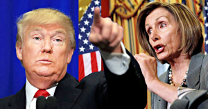 Donald Trump e Nancy Pelosi