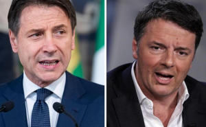 Giuseppe Conte e Matteo Renzi