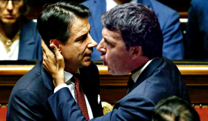 Giuseppe Conte e Matteo Renzi