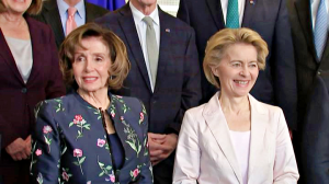 Nancy Pelosi e Von Der Leyen