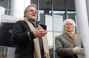 Oliviero Toscani e Luciano Benetton