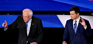 Sanders e Buttigieg