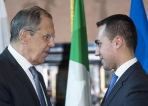 Sergei Lavrov e Luigi Di Maio