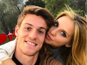 Daniele Rugani e la fidanzata Michela Persico