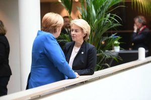 Angela Merkel e Ursula Von der Leyen