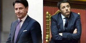 Giuseppe Conte e Matteo Renzi