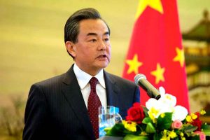 Il ministro cinese degli Affari Esteri, Wang Yi