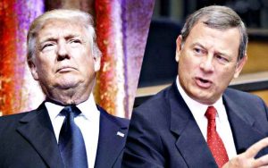 Donald Trump e John Roberts