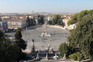 terrazza del Pincio a Roma