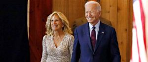 Joe Biden e la moglie Jill