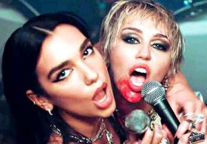 Miley Cyrus e Dua Lipa