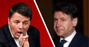 Matteo Renzi e Giuseppe Conte