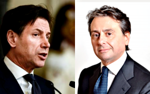 Giuseppe Conte e Ugo Grassi