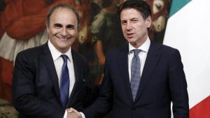 Ricardo Merlo e Giuseppe Conte