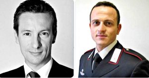 L'ambasciatore Luca Attanasio e il carabiniere Vittorio Iacovacci