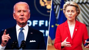 Joe Biden Ursula Von der Leyen