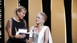 Julie Ducournau e Sharon Stone