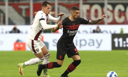 Milan-Torino 1-0, rossoneri in vetta a +3 sul Napoli