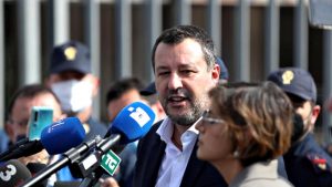 Matteo Salvini e Giulia Bongiorno