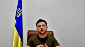 il presidente ucraino Volodymyr Zelensky_cleanup