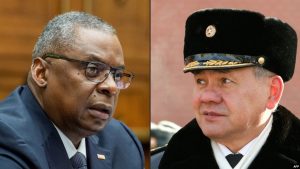 Lloyd Austin e Sergei Shoigu