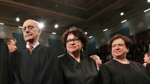 Stephen Breyer, Sonia Sotomayor e Elena Kagan