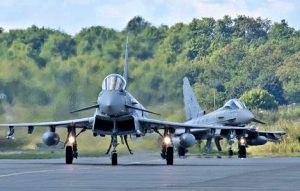 Nato/Eurofighter italiani intercettano 4 caccia russi nei cieli di Polonia e Svezia