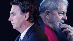 Jair Bolsonaro e Luiz Inacio Lula da Silva