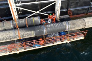 Nord Stream con pezzo di 50 metri mancante