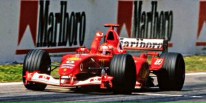 Ferrari di Schumacher del 2003