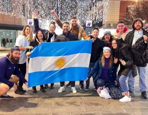 L'Argentina in finale e in migliaia fanno festa a Buenos Aires