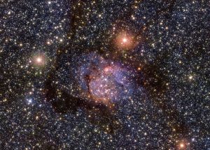 The Sh2-54 nebula in the infrared with VISTA