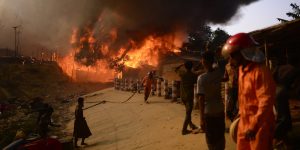 Bangladesh Rohingya Fire