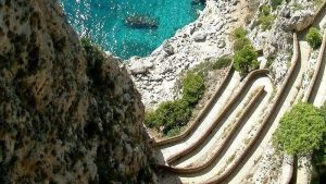 Riaperta dopo nove anni la mitica via Krupp di Capri