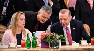 Giorgia Meloni e Recep Tayyip Erdogan