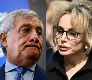 Antonio Tajani e Marina Berlusconi