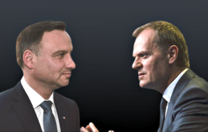 Andrzej Duda e Donald Tusk