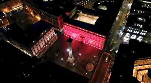 Palazzo Chigi s'illumina di rosa per la lotta contro il tumore al seno