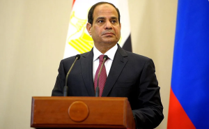 Il presidente egiziano Abdel Fattah al-Sisi