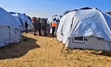 Nuovi campi profughi a Rafah, mancano cibo e acqua