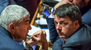 Pierferdinando Casini e Matteo Renzi