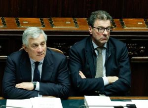 Antonio Tajani e Giancarlo Giorgetti