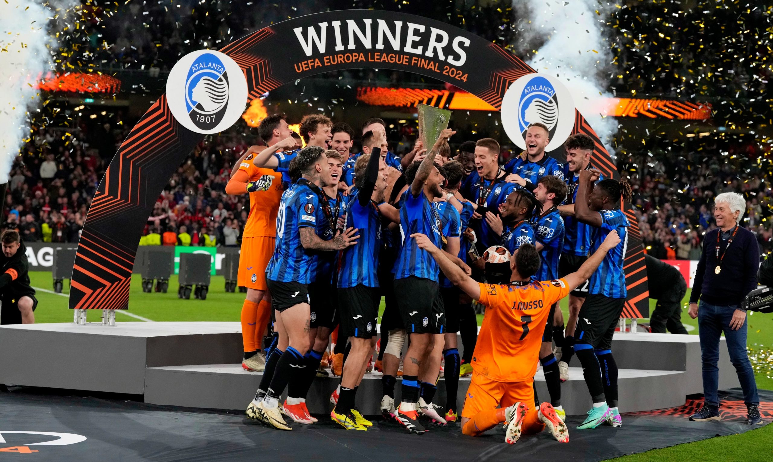 L’Atalanta entra nella storia vincendo l’Europa League: esplode la festa