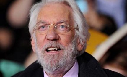 Addio al premio oscar Donald Sutherland