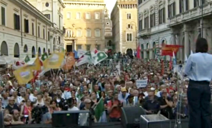 Opposizioni unite in piazza a Roma: no al premierato